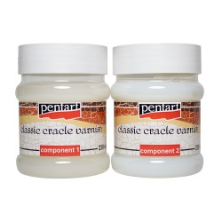 Pentart two-component crack varnish 230ml