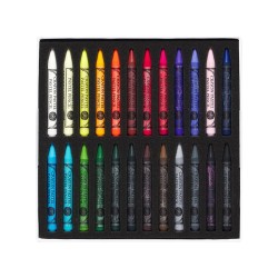 Sennelier Introductory zestaw połówek pasteli suchych w kredce 24 sztuk