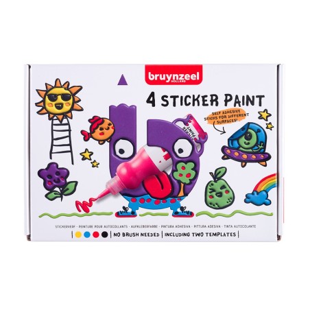 Bruynzeel zestaw farb do tworzenia naklejek