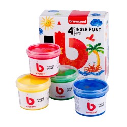 Bruynzeel zestaw 4 farb do malowania palcami
