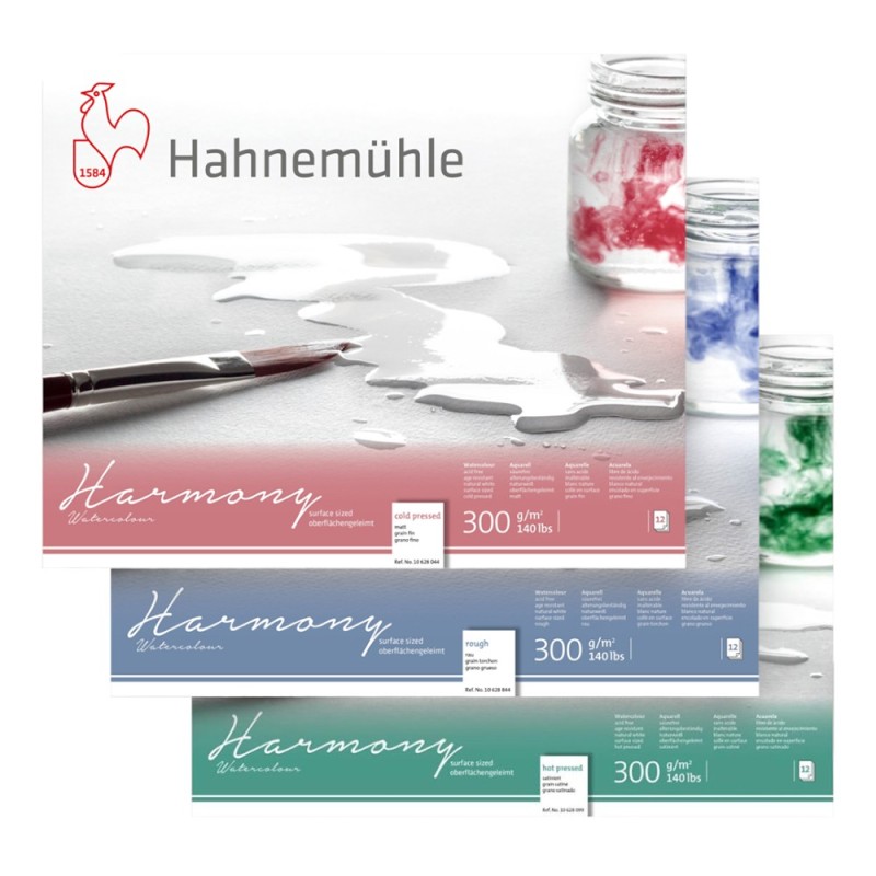 Blok Hahnemuhle Harmony akwarelowy A4 300g 12 arkuszy
