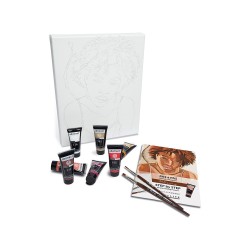 Sennelier Abstract Blessing zestaw farb akrylowych 7x21ml + akcesoria