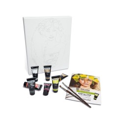 Sennelier Abstract Gwendoline zestaw farb akrylowych 7x21ml + akcesoria