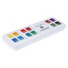 Sennelier l'aquarelle Granular colours zestaw akwareli w półkostkach 12 sztuk metalowe etui