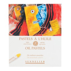 Sennelier oil pastels - universal set of 24 colors