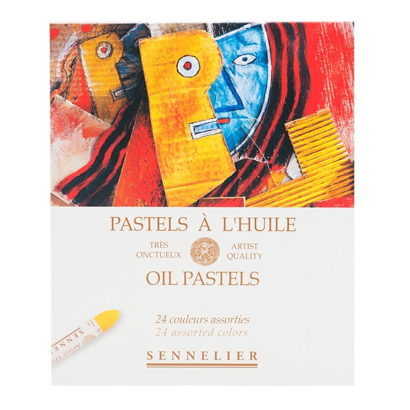 Sennelier oil pastels - universal set of 24 colors