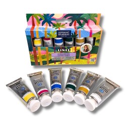 Lefranc&Bourgeois Linel Voyage gouache set 6x14ml