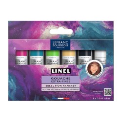 Lefranc&Bourgeois Linel Fantasy zestaw gwaszy 6x14ml