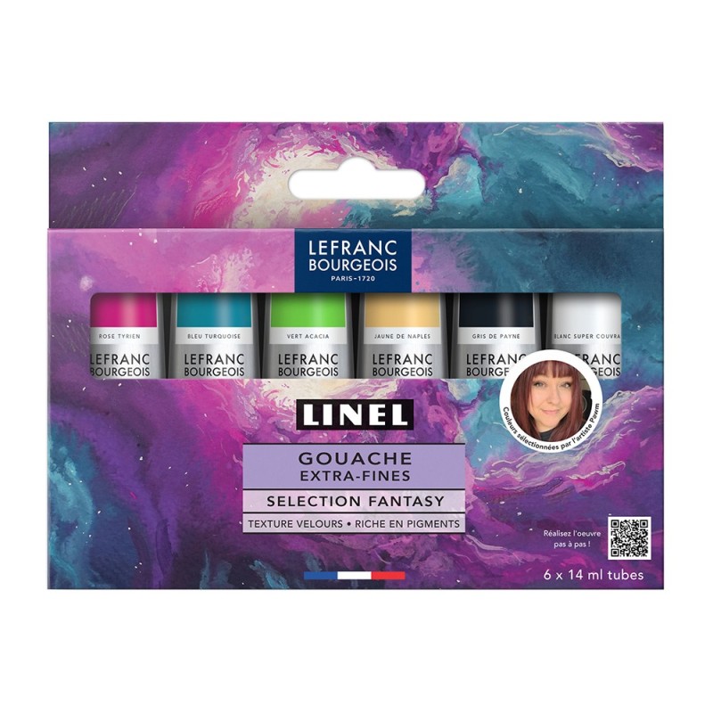 Lefranc&Bourgeois Linel Fantasy set gwaszy 6x14ml