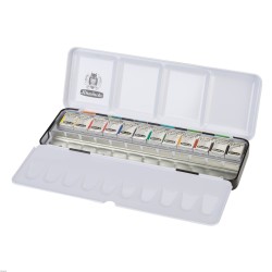 Schmincke Akademie On the Surface watercolor set of 12 half-pans