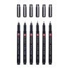 Talens pigment fineliner complete zestaw 6 cienkopisów