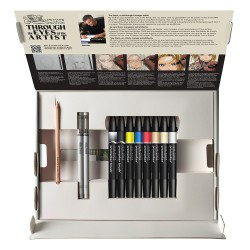 Winsor&Newton mixed media manga set zestaw artystyczny 12 elementów