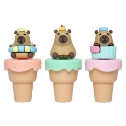 Happy Color Capybara Fluorescent Highlighter