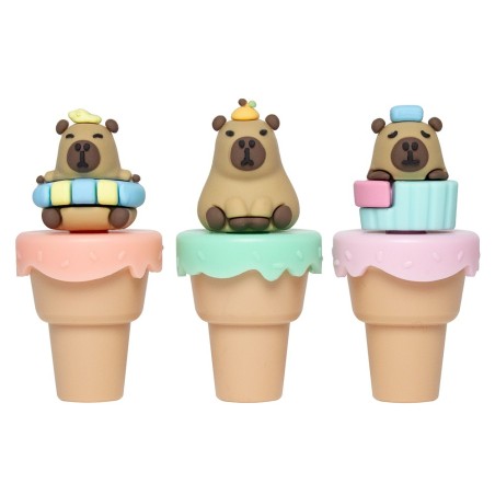 Happy Color Capybara Fluorescent Highlighter