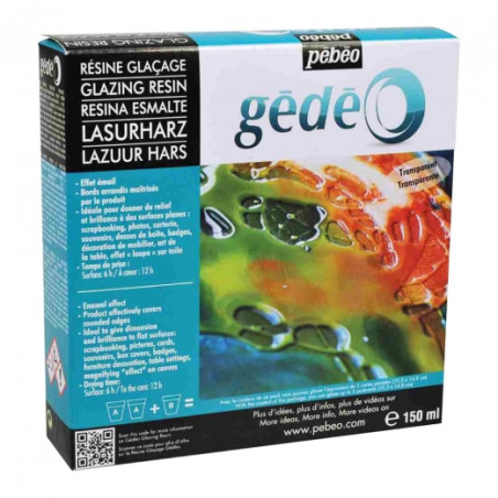 Gedeo Pebble Glazing Resin - szal art - sklpe plastyczny
