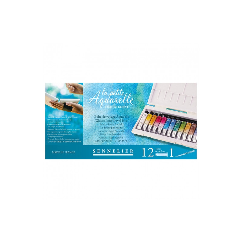 Sennelier la petite aquarelle farby akwarelowe 12x10ml - sklep plastyc