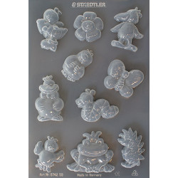 Fimo form - funny animals