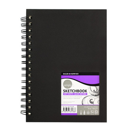 Szkicownik Daler Rowney sketchbook 100g 80ark spirala