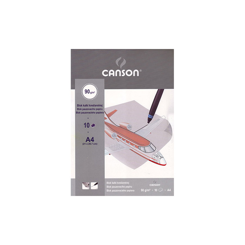 Block of tracing-paper for drawing Canson 90g