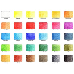 Sakura koi water colors set of 30 watercolors