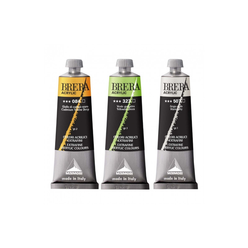 Maimeri brera farby akrylowe 60ml - sklep plastyczny - szał dla plasty
