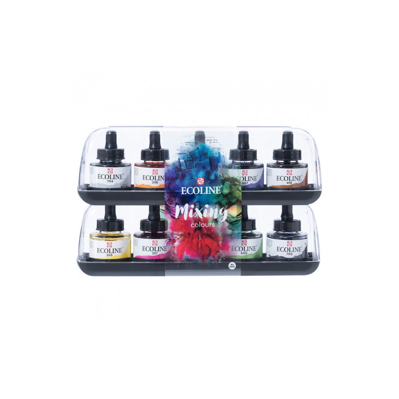 Talens ecoline mixing colours 10x30ml