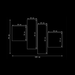 Podobrazia bawełniane LOCO zestaw nr.2 - sklep plastyczny - szał dla p