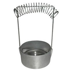 The container for brushing aluminum brushes