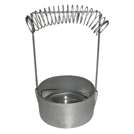 Pojemnik do mycia pędzli aluminiowy - sklep plastyczny - szał dla plas