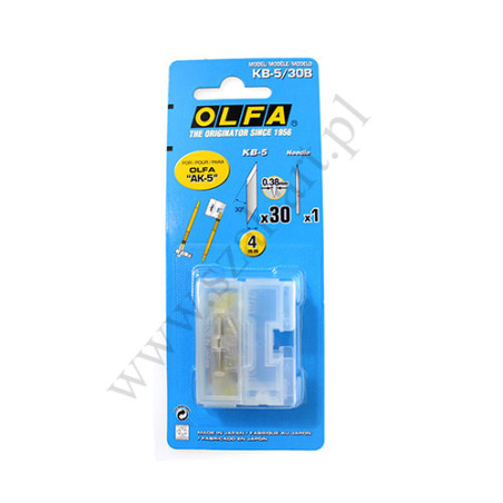 Olfa ostrza KB-5 i igła do AK-5