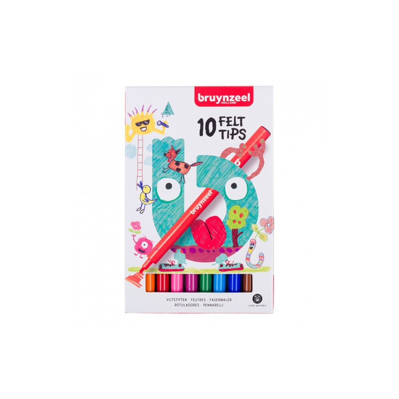 Sakura bruynzeel set of 10 markers - szal art - sklep plastyczny