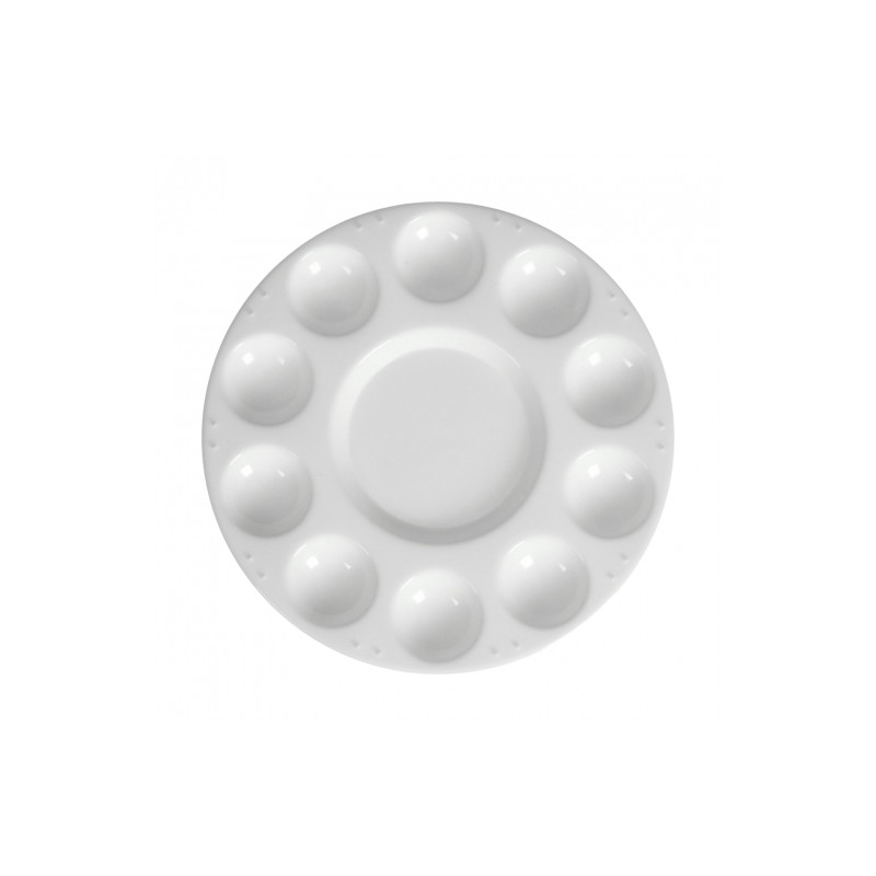 Plastic pallet diameter 17 cm 10 cavities YM-D1