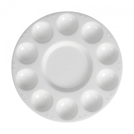 Plastic pallet diameter 17 cm 10 cavities YM-D1