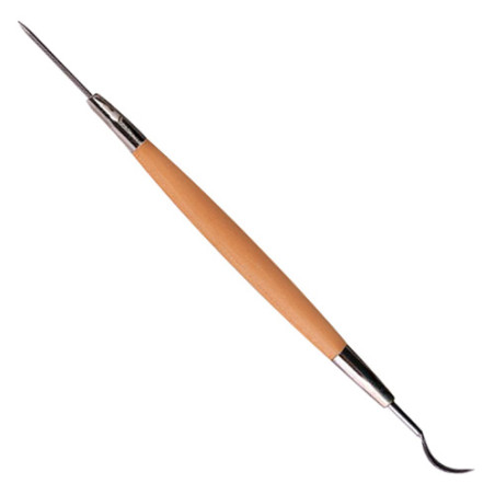 Igła z gładzikiem do metaloplastyki 17 cm SZAŁ DLA PLASTYKÓW - Profesj