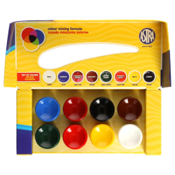 Poster paints Astra 8x20ml - szal art -sklep plastyczny
