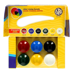 Poster paints Astra 6x10ml - szal art - sklep plastyczny