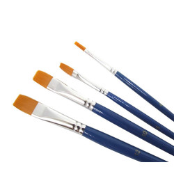Synthetic brush set - 4pcs JY5113 - art store - dl craze
