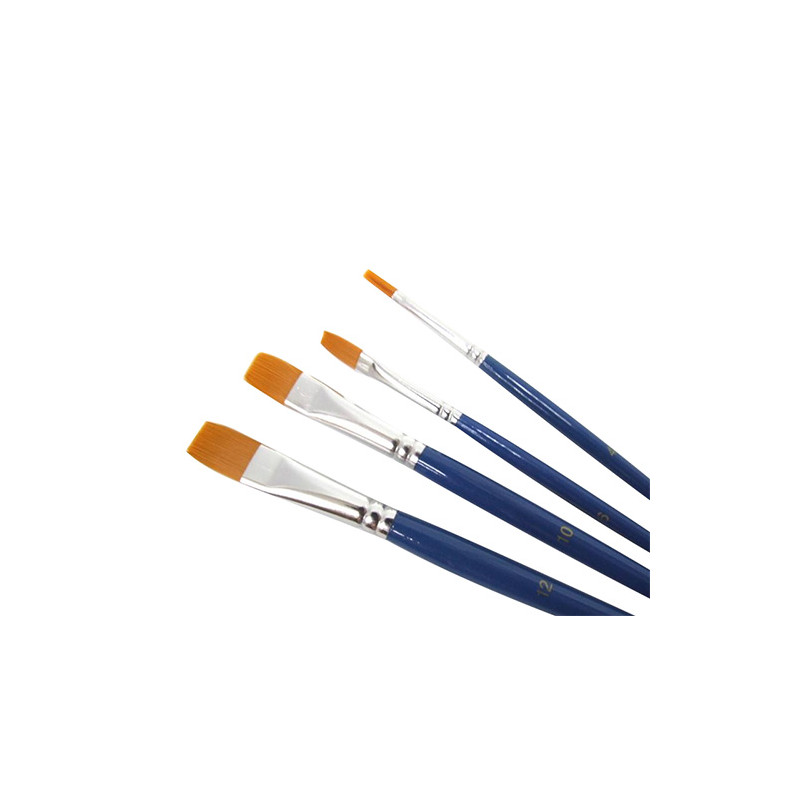 Synthetic brush set - 4pcs JY5113 - art store - dl craze