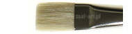 Winsor&Newton bristle brushes short flat brush azanta series