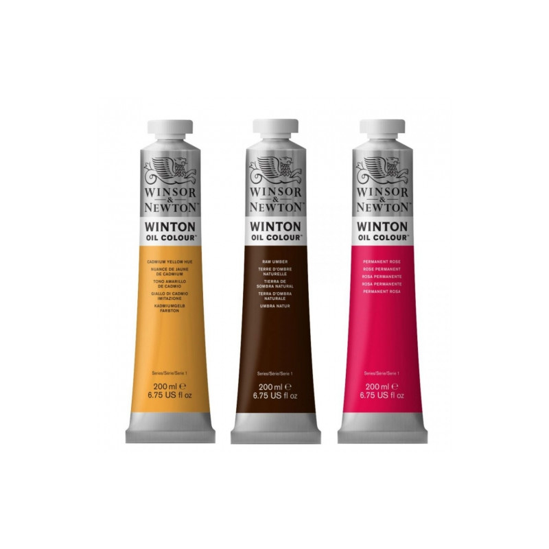 Winsor&Newton farby olejne winton 200ml - sklep plastyczny - szał dla