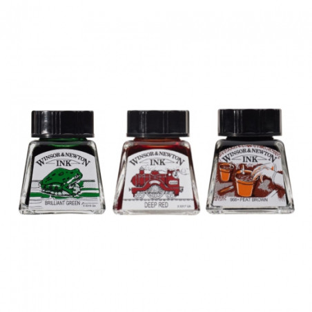 Winsor&Newton tusz rysunkowy - sklep plastyczny - szał dla plastyków