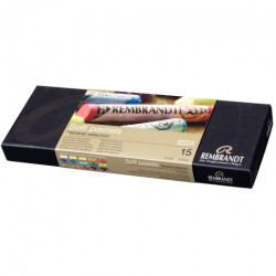 Talens rembrandt set of soft pastels 15 pieces