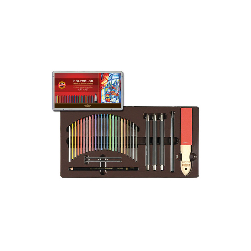 Koh-I-Noor Polycolor Art-Set drawing set - art store - sha