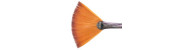Renesans synthetic fan brushes series 1097FN