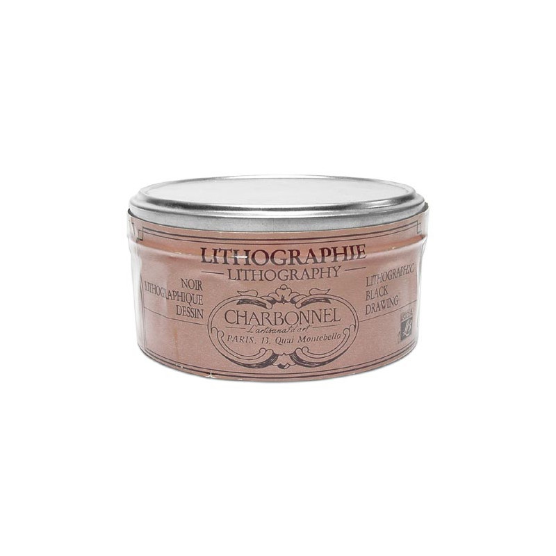 Lithograph ink in Charbonnel paste - black drawing - 200 ml