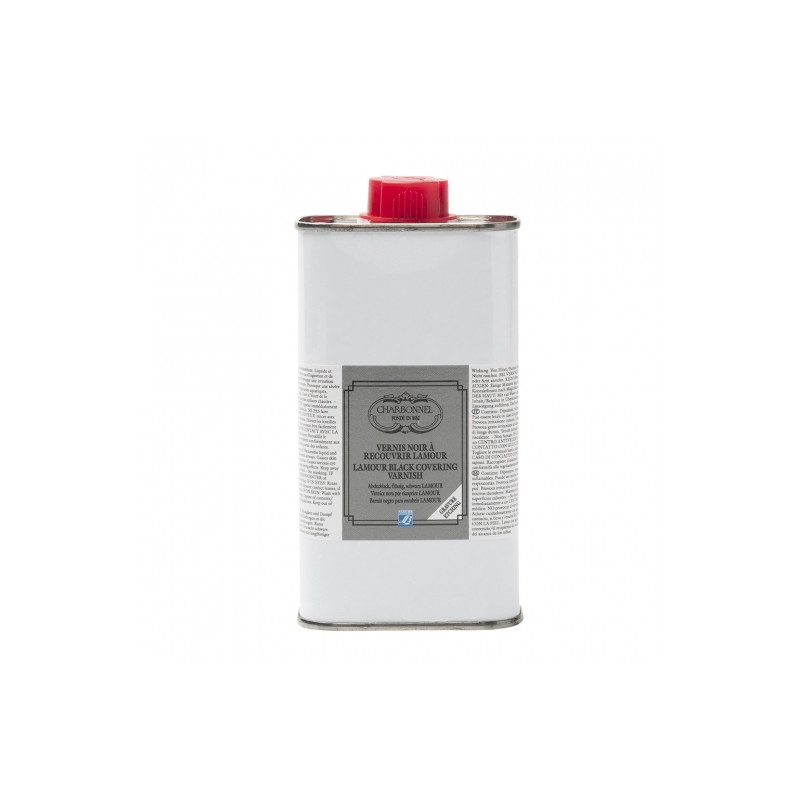 Charbonnel lamour black covering varnish 1L