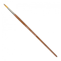 Series 1001R - brush gold synthetic round, long handle SZAŁ DLA PLASTY