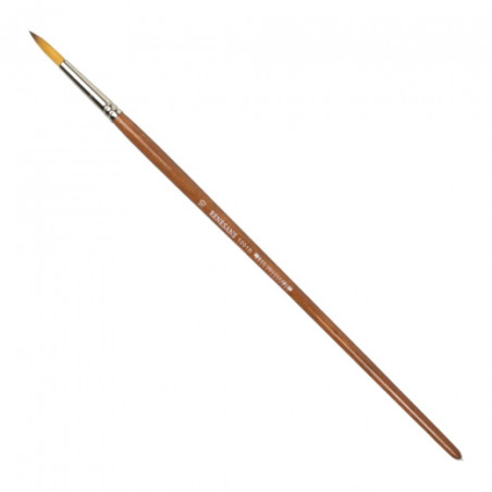Series 1001R - brush gold synthetic round, long handle SZAŁ DLA PLASTY