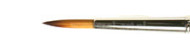 Series 1001R - brush gold synthetic round, long handle