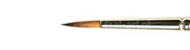 Series 1001R - brush gold synthetic round, long handle